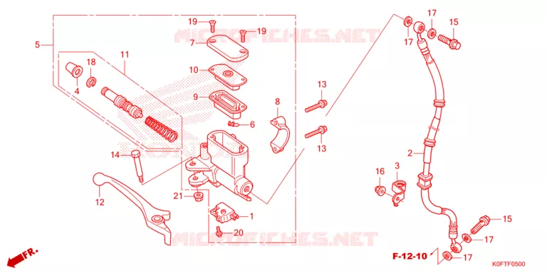 REMPOMP VOOR Honda MOTO 125 MONKEY 2022  Z125MN