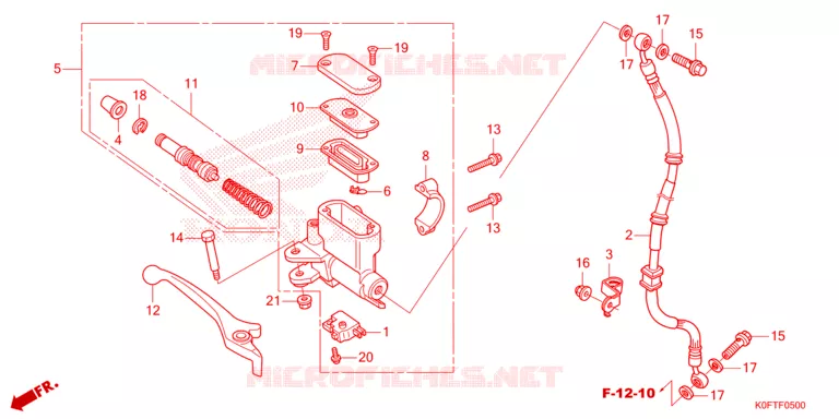 REMPOMP VOOR Honda MOTO 125 MONKEY 2023  Z125MN_2TH