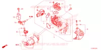 GASKLEP HUIS voor Honda PCX 160 2024