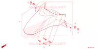 VOORSPATBORD voor Honda PCX 160 2024