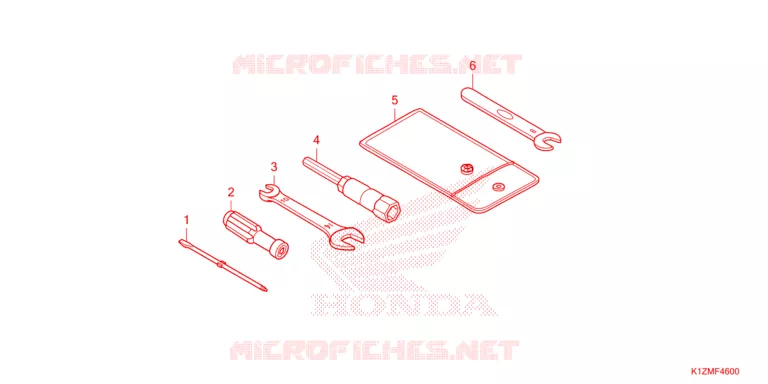 GEREEDSCHAP Honda SCOOTER 160 PCX 2024  WW160R