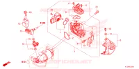 GASKLEP HUIS voor Honda PCX 160 2024
