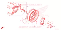 ACHTER WIEL/ZWAAI ARM voor Honda PCX 150 2022