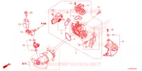 GASKLEP HUIS voor Honda PCX 150 2022