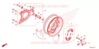 ACHTER WIEL/ZWAAI ARM voor Honda PCX 150 2022