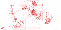 GASKLEP HUIS voor Honda PCX 150 2022