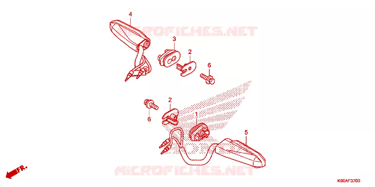 KNIPPERLICHT Honda SCOOTER 125 CLICK 2019  ACB125BTL