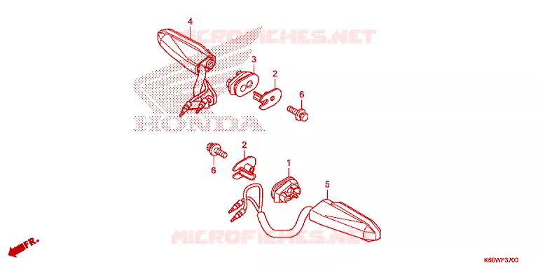 KNIPPERLICHT Honda SCOOTER 125 CLICK 2022  ACB125BTM