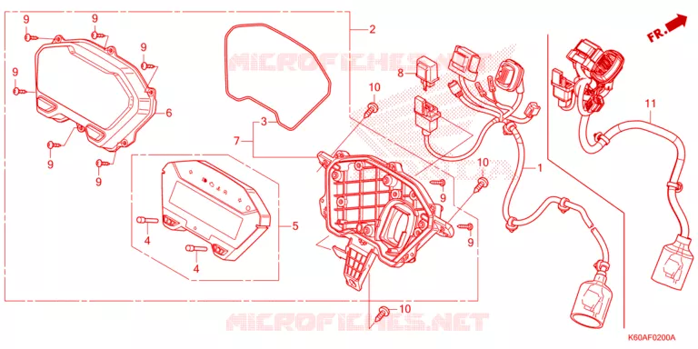 COMBINATIEMETER Honda SCOOTER 125 CLICK 2021  ACB125BTM