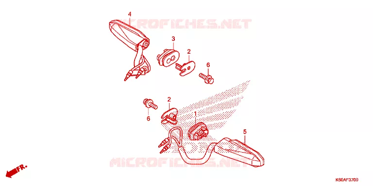 KNIPPERLICHT Honda SCOOTER 125 CLICK 2021  ACB125BTM