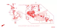 GASKLEP HUIS voor Honda CLICK 125 SPOKED WHEELS 2023