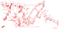 FRAME CHASSIS voor Honda CLICK 125 SPOKED WHEELS 2023