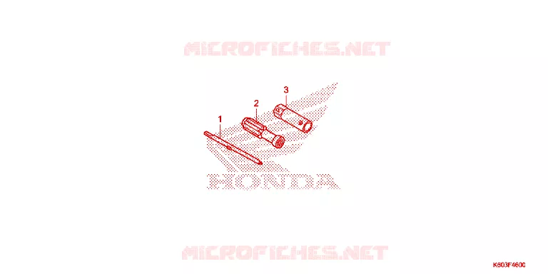 GEREEDSCHAP Honda SCOOTER 125 CLICK 2017  ACB125CBTH_TH