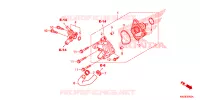 WATERPOMP voor Honda CLICK 125 I Idling Stop Casted Wheels 2019