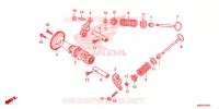 NOKKENAS/KLEP voor Honda CLICK 125 I Idling Stop Casted Wheels 2020