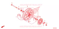 VOORWIEL voor Honda CLICK 125 I Idling Stop Casted Wheels 2020