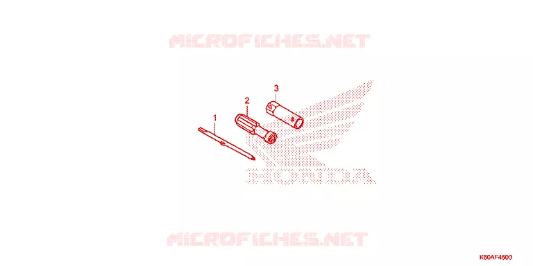 GEREEDSCHAP Honda SCOOTER 125 CLICK 2020  ACB125CBTL_TH
