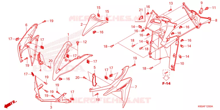 VOORKAP Honda SCOOTER 125 CLICK 2024  ACB125CBTP