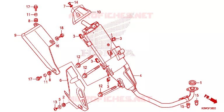 UITLAATDEMPER Honda SCOOTER 150 ADV 2020  ADV150AL