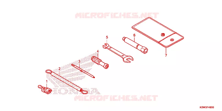 GEREEDSCHAP Honda SCOOTER 150 ADV 2019  ADV150AL