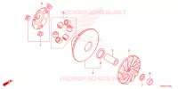 AANDRIJFFACE voor Honda ADV 160 ABS 2024
