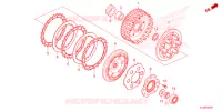 KOPPELING voor Honda WAVE 110 Front brake drum, Kick start, Spoked wheels 2022