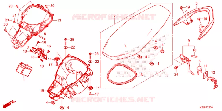 ZADEL Honda MOTO 110 WAVE 2021  AFS110KSFM