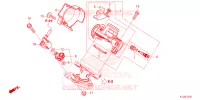 GASKLEP HUIS voor Honda WAVE 110 Front brake disk, Kick start, Spoked wheels 2023
