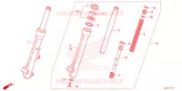 VOOR VORK voor Honda WAVE 110 Front brake disk, Electric start, Casted wheels 2LO 2024