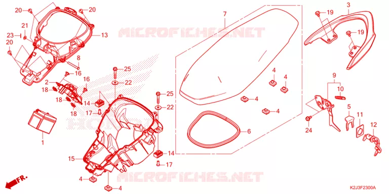 ZADEL Honda MOTO 110 WAVE 2022  AFS110MSFN