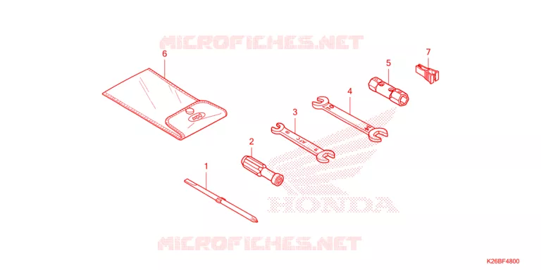 GEREEDSCHAP Honda MOTO 125 GROM 2021  MSX125AM