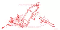 FRAME CHASSIS voor Honda CLICK 150 2021