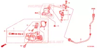GASKLEP HUIS voor Honda WAVE 125 Kick start, Spoked wheels 2013