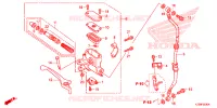 REMPOMP VOOR voor Honda WAVE 125 Electric start, Spoked wheels 2017