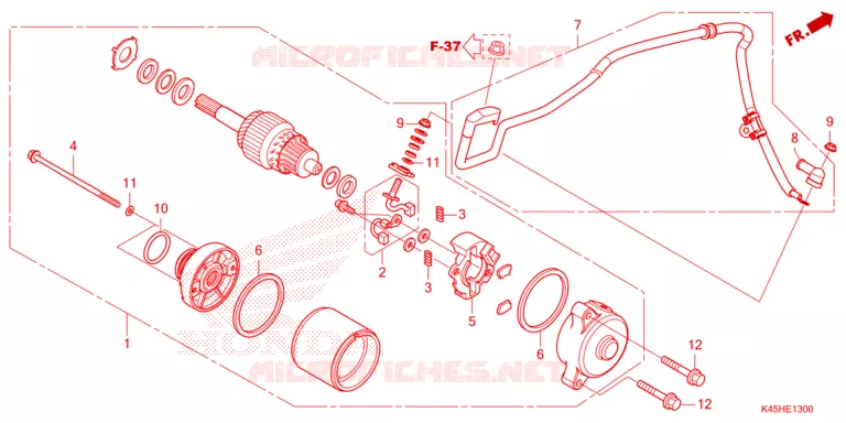 STARTMOTOR Honda MOTO 150 CBR 2021  CBR150RAM