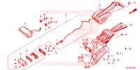 ACHTERLICHT voor Honda CBR 650 F ABS 2017