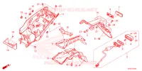 ACHTERSPATBORD  voor Honda MSX GROM 125 2024
