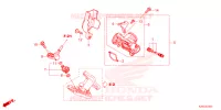 GASKLEP HUIS voor Honda MSX GROM 125 2024