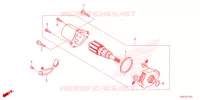 STARTMOTOR voor Honda MSX GROM 125 2024