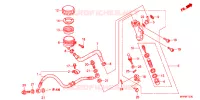 REMPOMP ACHTER voor Honda CB 1300 SUPER BOL DOR 2012