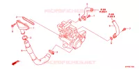 WATERSLANG voor Honda CB 1300 SUPER BOL DOR 2012