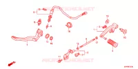 PEDAAL voor Honda CB 1300 SUPER FOUR 2011