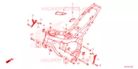 FRAME CHASSIS voor Honda CR 650 R E-CLUTCH 2024