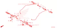 KNIPPERLICHT voor Honda CR 650 R E-CLUTCH 2024