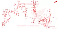 REMPOMP ACHTER voor Honda CR 650 R E-CLUTCH 2024