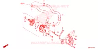 WATERPOMP voor Honda CR 650 R E-CLUTCH 2024