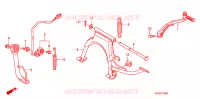     STAND/KICK ARM (ANC110ACC9) voor Honda AIRBLADE 110 2008