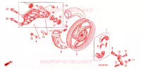 ACHTER WIEL voor Honda AIRBLADE 110 2008