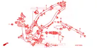 FRAME CHASSIS voor Honda AIRBLADE 110 2008