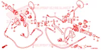     HANDLE LEVER/SWITCH/CABLE (ACF110SF) voor Honda SCOOPY 110 2014